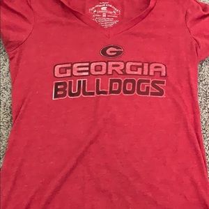 a georgia bulldogs shirt